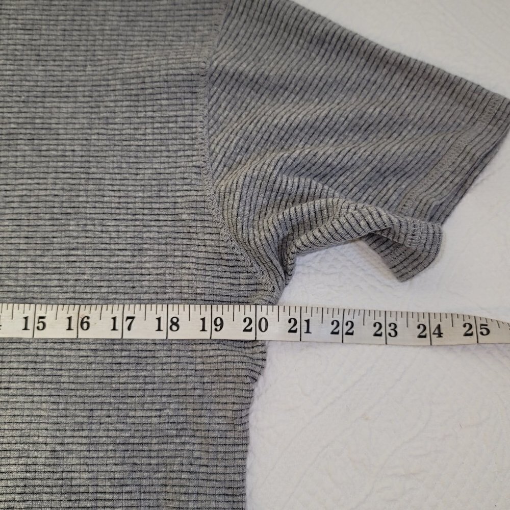 635. Polo By Ralph Lauren Underwear Short Sleeve Shirt Gray Sz L - Picture 3 of 7